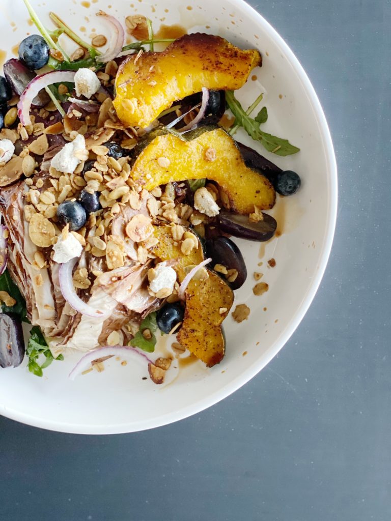 acorn squash salad