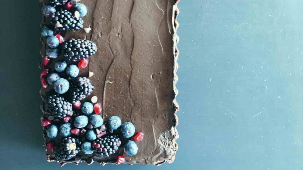 Chocolate mousse tart