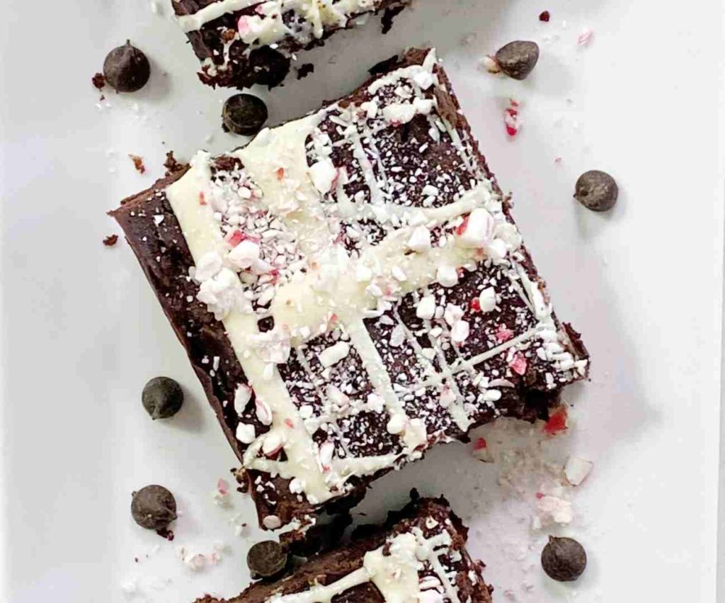 Peppermint Chocolate Brownies